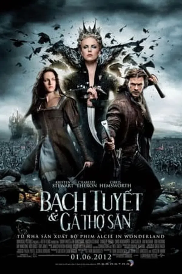 Xem Phim Bạch Tuyết và Gã Thợ Săn Vietsub HD Online