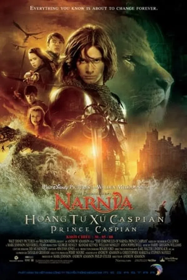 Xem Phim Biên niên sử Narnia 2: Hoàng tử Caspian Vietsub HD Online