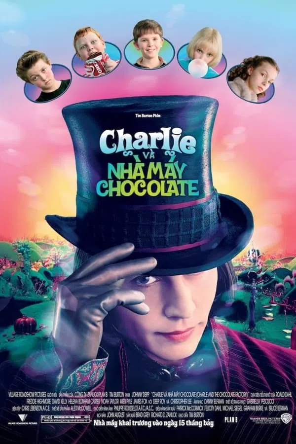 Xem Phim Charlie và Nhà Máy Sôcôla Vietsub HD Online