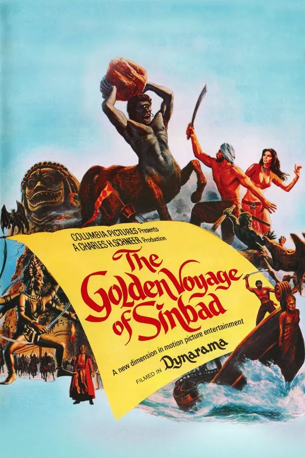Poster phim Chuyến Đi Vàng Son của Sinbad trên Xem Phim Fun