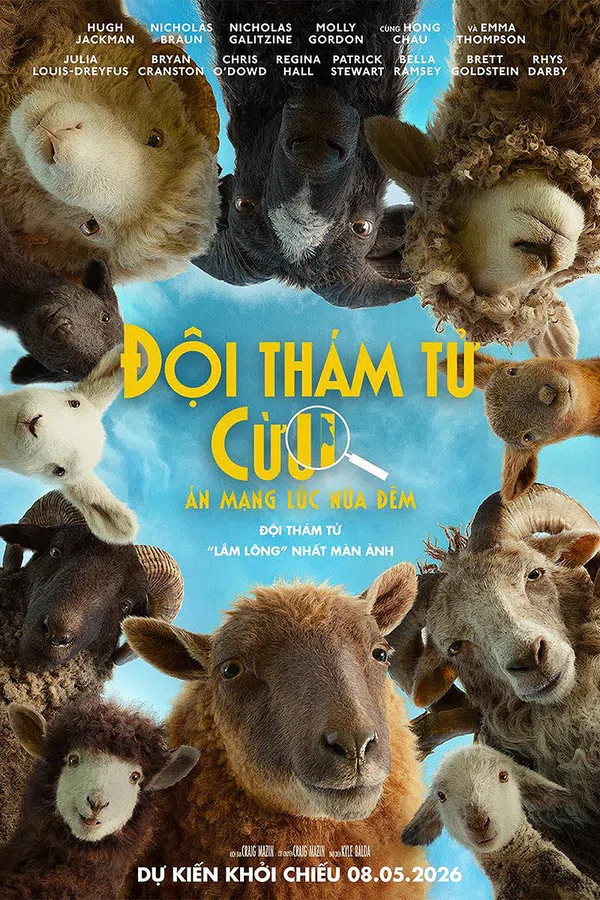 Poster phim Đội Thám Tử Cừu: Án Mạng Lúc Nửa Đêm trên Xem Phim Fun