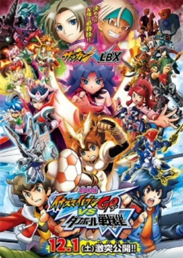 Xem Phim Inazuma Eleven Go vs. Danball Senki W Movie Vietsub HD Online