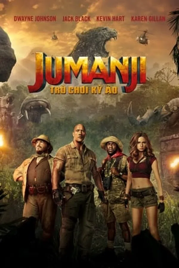 Poster phim Jumanji: Trò Chơi Kỳ Ảo trên Xem Phim Fun