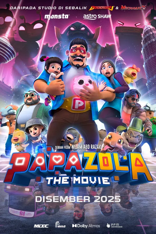 Poster phim Papa Zola: The Movie trên Xem Phim Fun