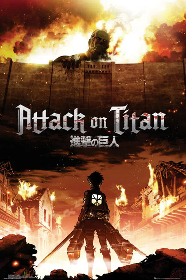 Poster phim Shingeki no Kyojin Season 1 trên Xem Phim Fun