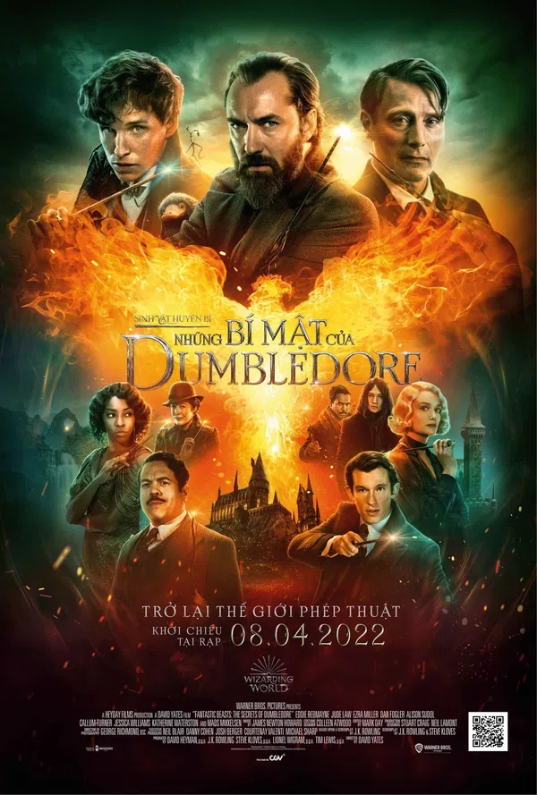 Xem Phim Sinh Vật Huyền Bí: Những Bí Mật của Dumbledore Vietsub HD Online