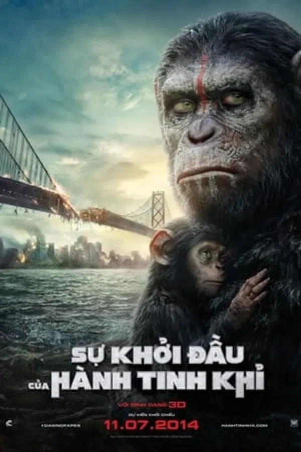Xem Phim Sự Khởi Đầu Của Hành Tinh Khỉ Vietsub HD Online